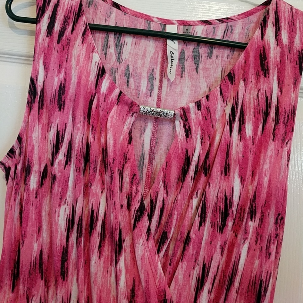 Pink maxi dress. - Picture 2 of 5